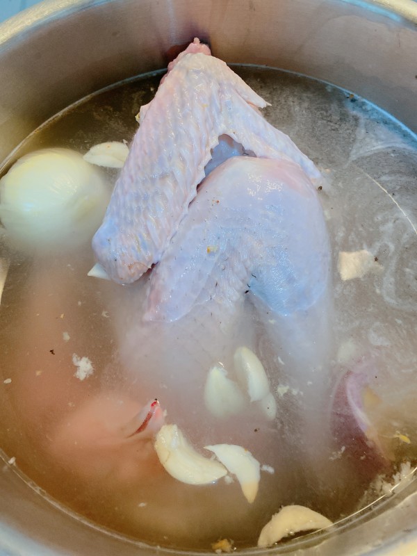 Gà luộc nghen nghennnnnn