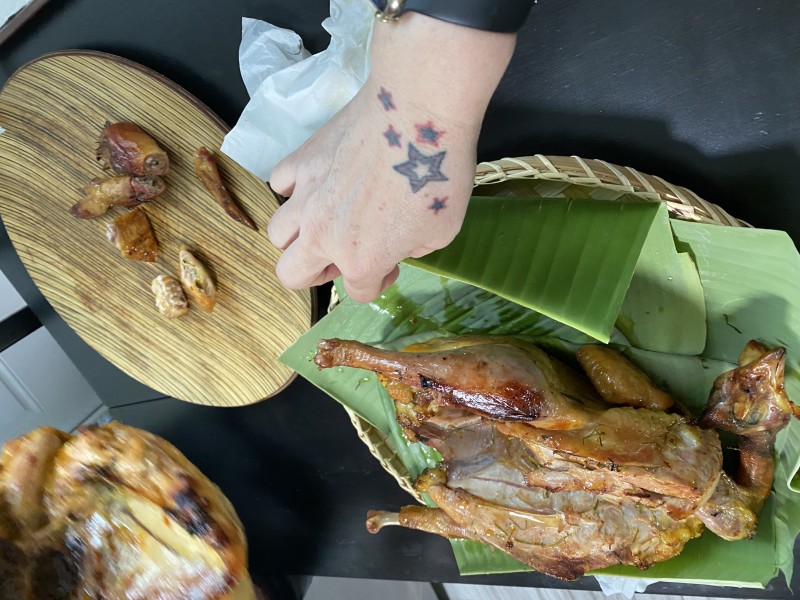 Gà nướng lu đơiiiii