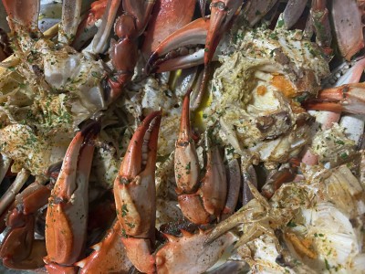 Ghẹ xanh trộn sơn hà...